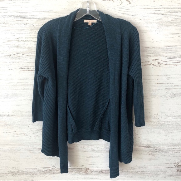 Skies Are Blue Sweaters - SKIES ARE BLUE Stitchfix Abela Open Cardigan M